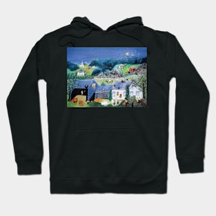 halloween grandma moses Hoodie